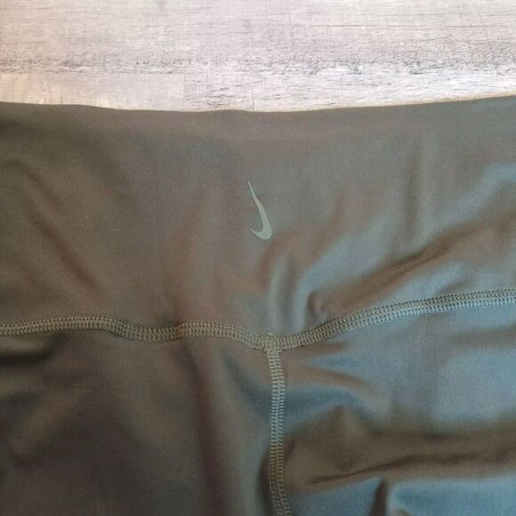 Nike LOGO Women's sage green leggings size XXL - Picture 3 of 7